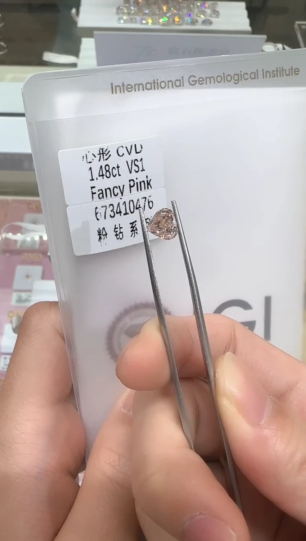 【闪购商品】实验室培育钻石未镶嵌@ 1.48ct 先鉴赏，再定制！