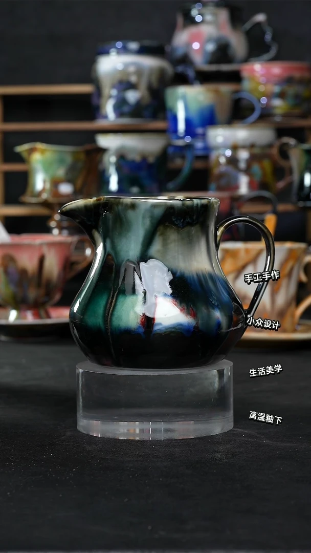 设计师款景德镇森涩手创微瑕（食品级）817