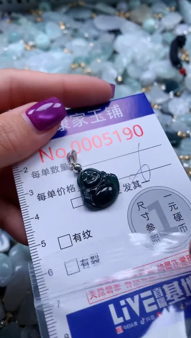 颈饰未镶嵌翡翠5190