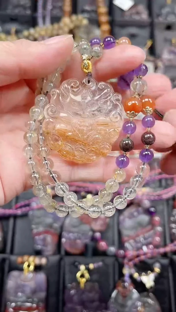 颈饰未镶嵌水晶【百晶灵儿】定制款