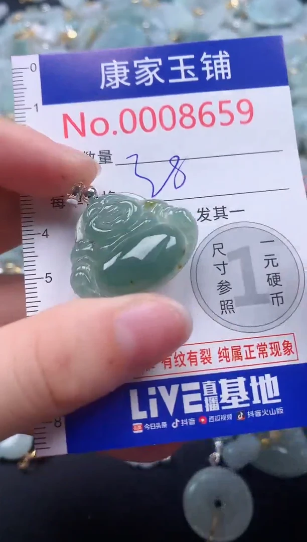 颈饰未镶嵌翡翠8659