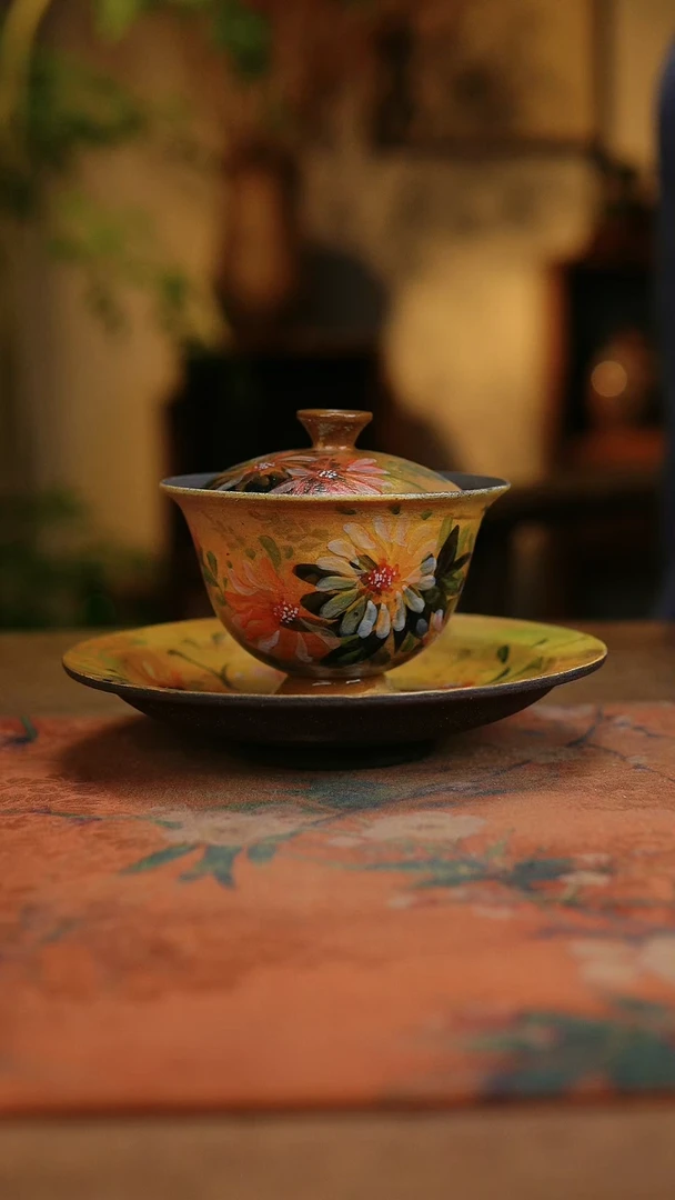 【闪购商品】瓷片1182景德镇手工手绘釉下彩高温瓷