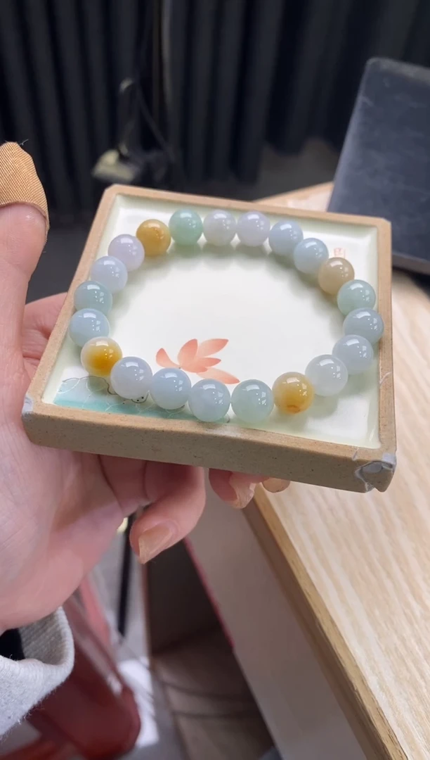 【闪购商品】翡翠手链未镶嵌天然翡翠手串2834