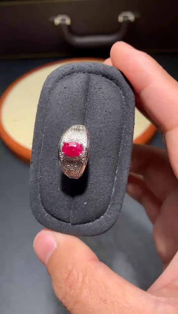 未镶嵌戒指红宝石Y54【多样性发其一】