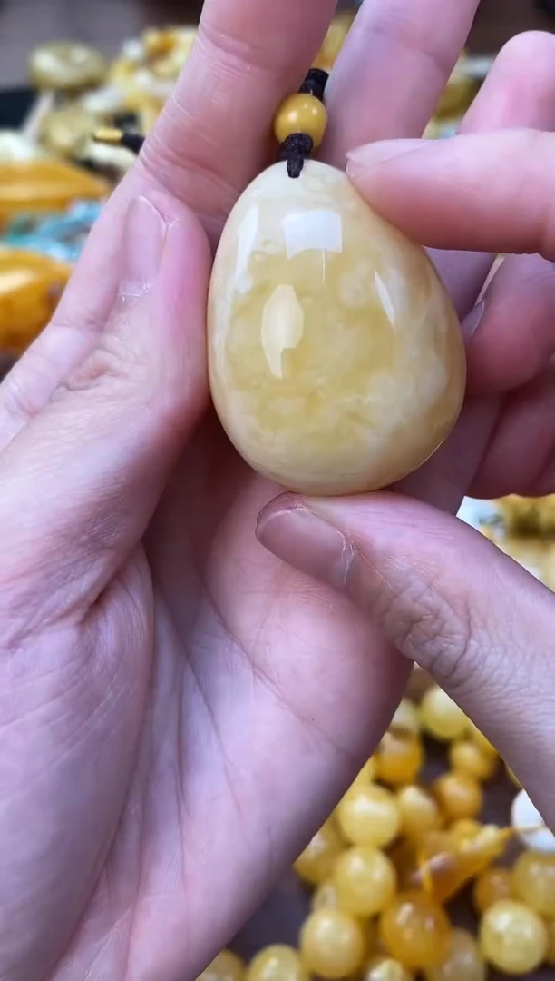 裸石琥珀未镶嵌天然琥珀蜜蜡
