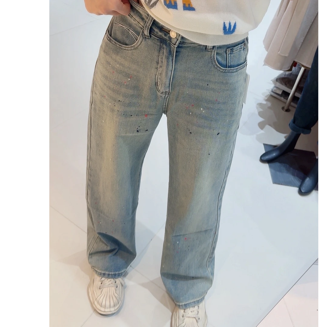 11885款时尚百搭直筒裤