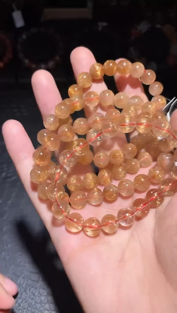 【闪购商品】水晶手链未镶嵌发晶单圈A9（多样性发其一）