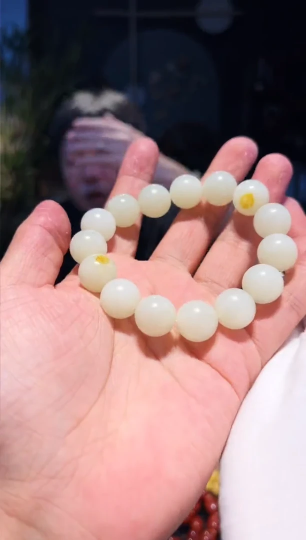 手串未镶嵌和田玉15+单圈