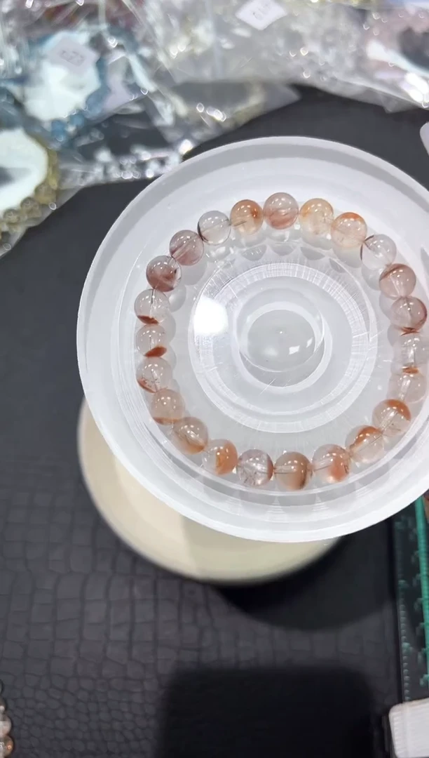 水晶手链未镶嵌28c多样性发其一【1条】默认微瑕