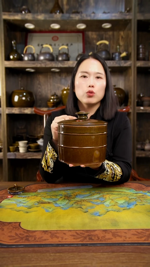 纯手工鳝鱼黄竹节茶叶罐