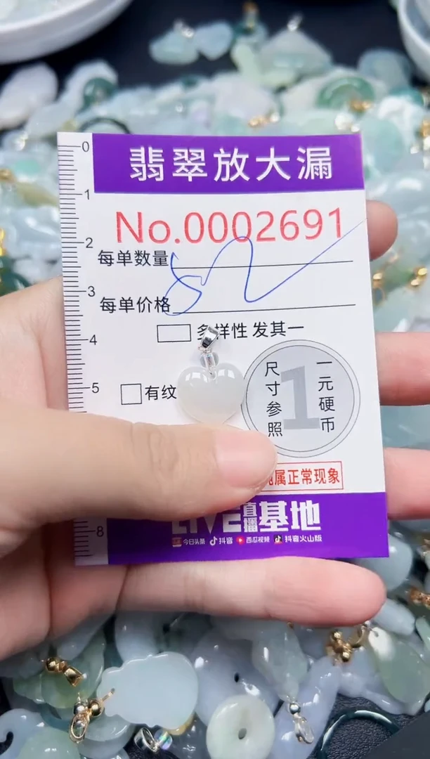 颈饰未镶嵌翡翠2691