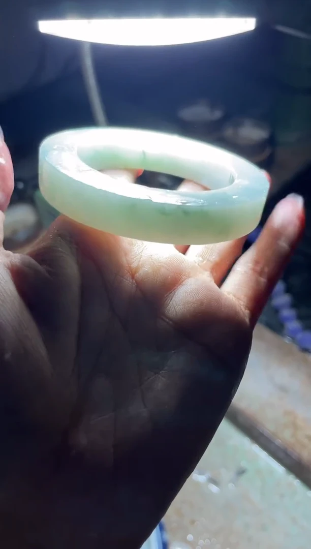 未镶嵌手镯定制翡翠正圈ABC2SZDZS