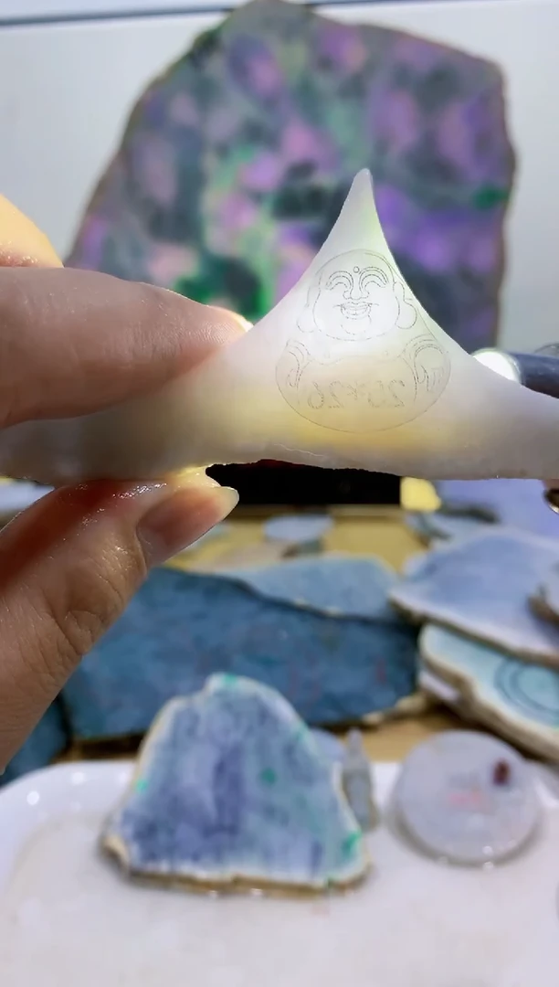 裸石翡翠0蒙0翡翠珠宝193