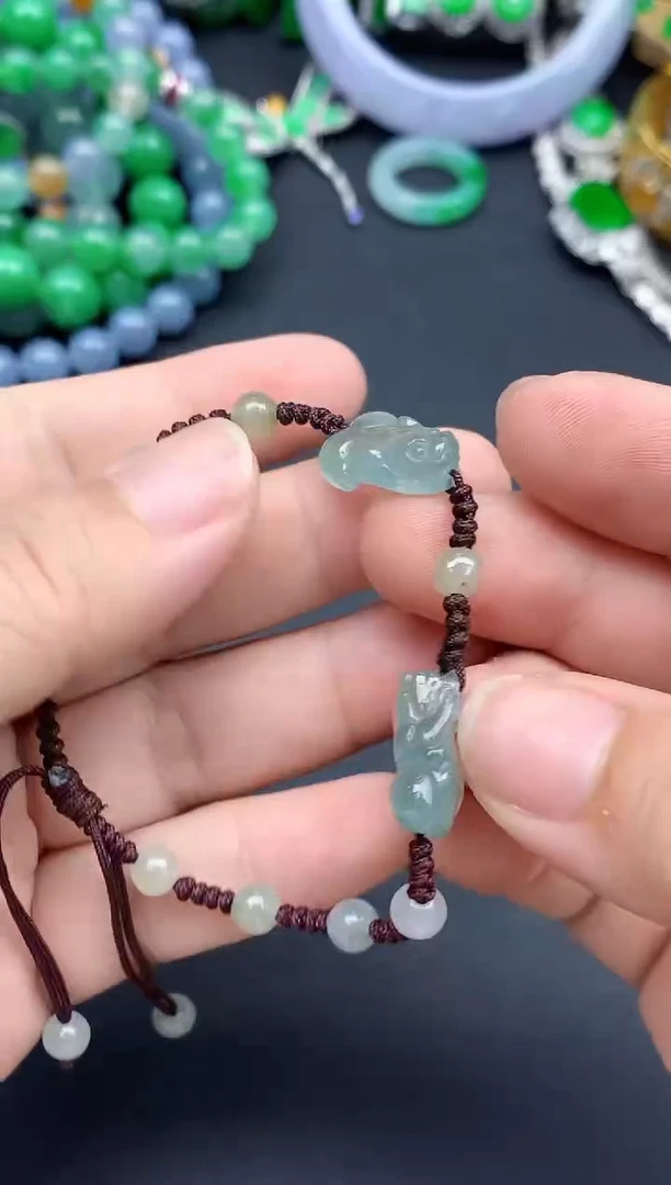 颈饰未镶嵌翡翠125-春日珠宝