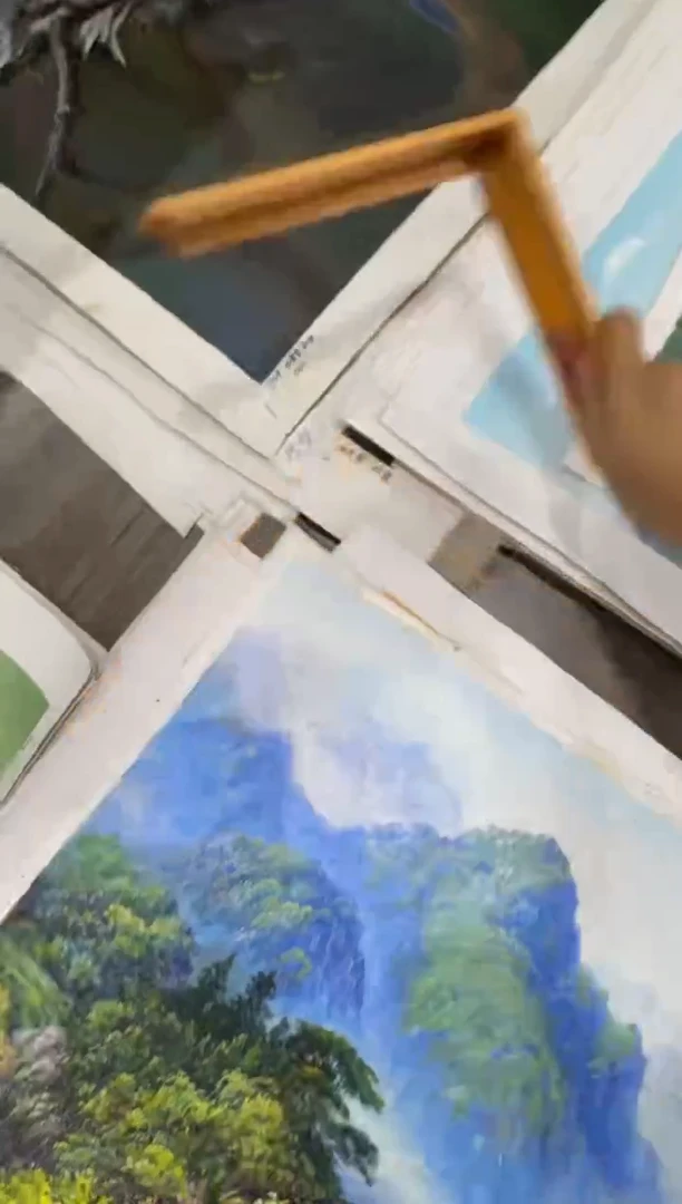 油画冷*山水1111