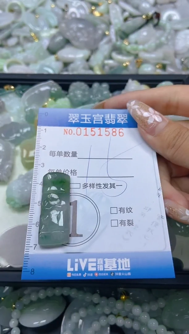 翡翠未镶嵌颈饰闪购0151586