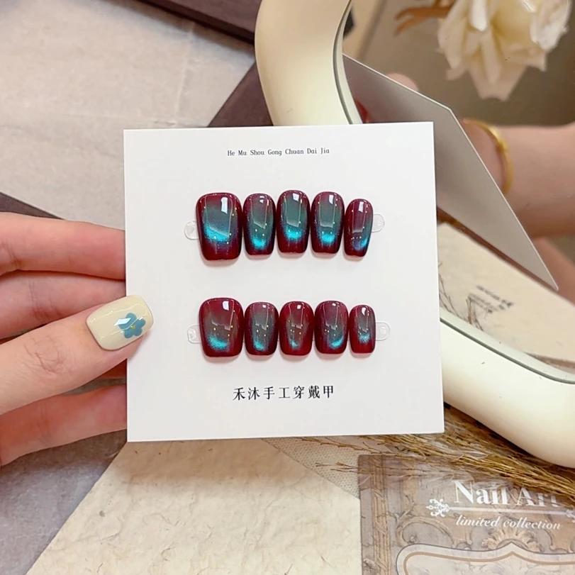 【红宝石】——禾沐手工穿戴甲