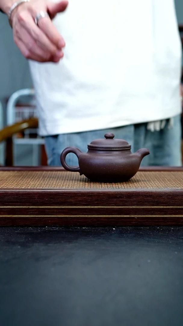 茶壶紫砂czp粗砂天青仿古