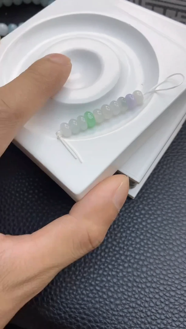 翡翠散珠27天然A货翡翠散珠