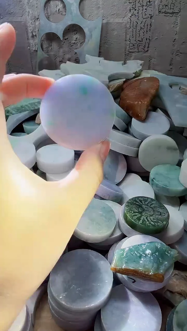 裸石翡翠天然翡翠A货518