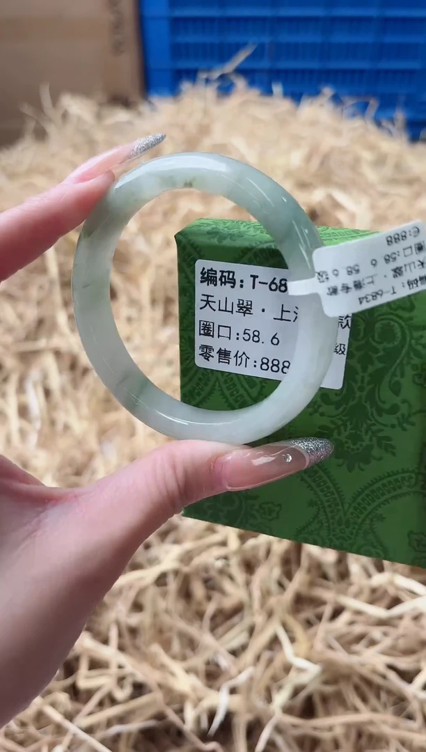 未镶嵌手镯石英质玉T-6834
