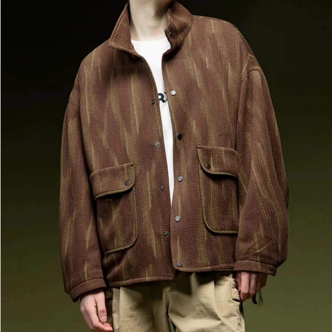 473-网红时尚红色休闲夹克外套情侣款C013