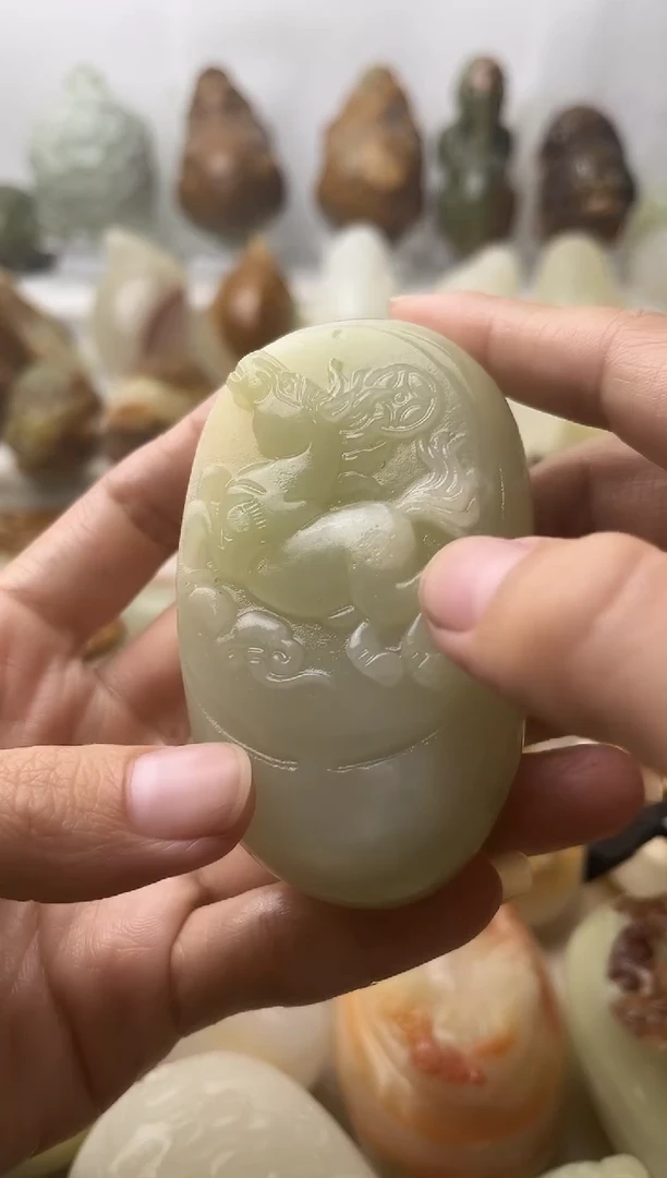 石材古青石棉纹正常不退换马微瑕