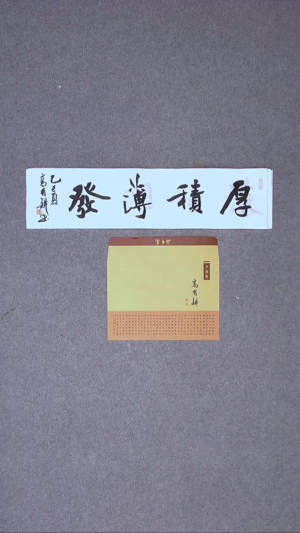 书法高有耕 河南南阳69*17一平尺