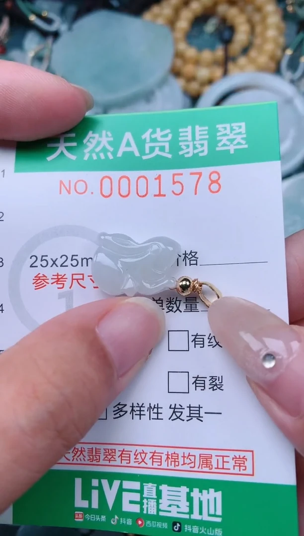 颈饰未镶嵌翡翠.0001578