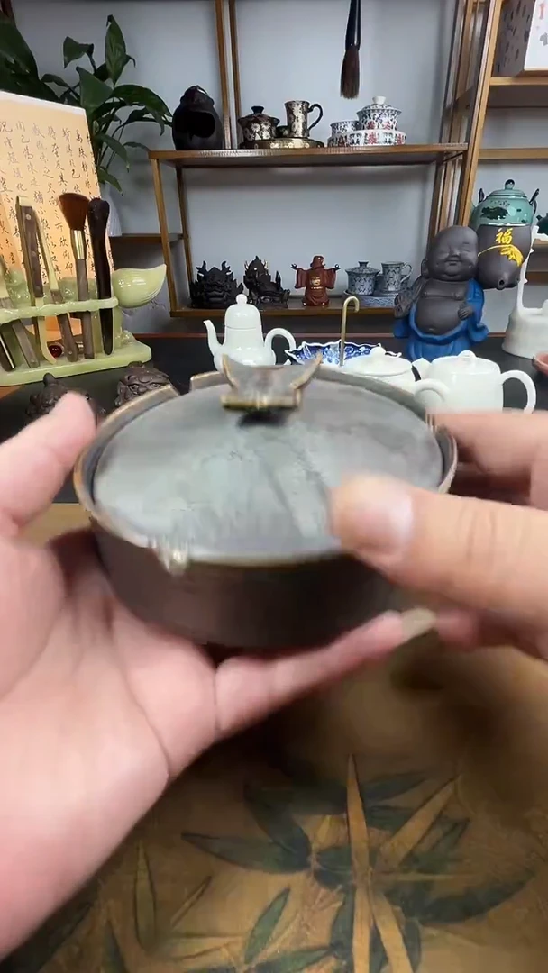 宠粉福利清仓鎏金烟灰缸
