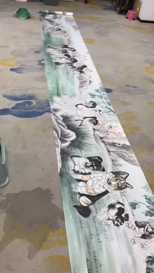 国画9.30-XX-郑志宗-百旺图-1