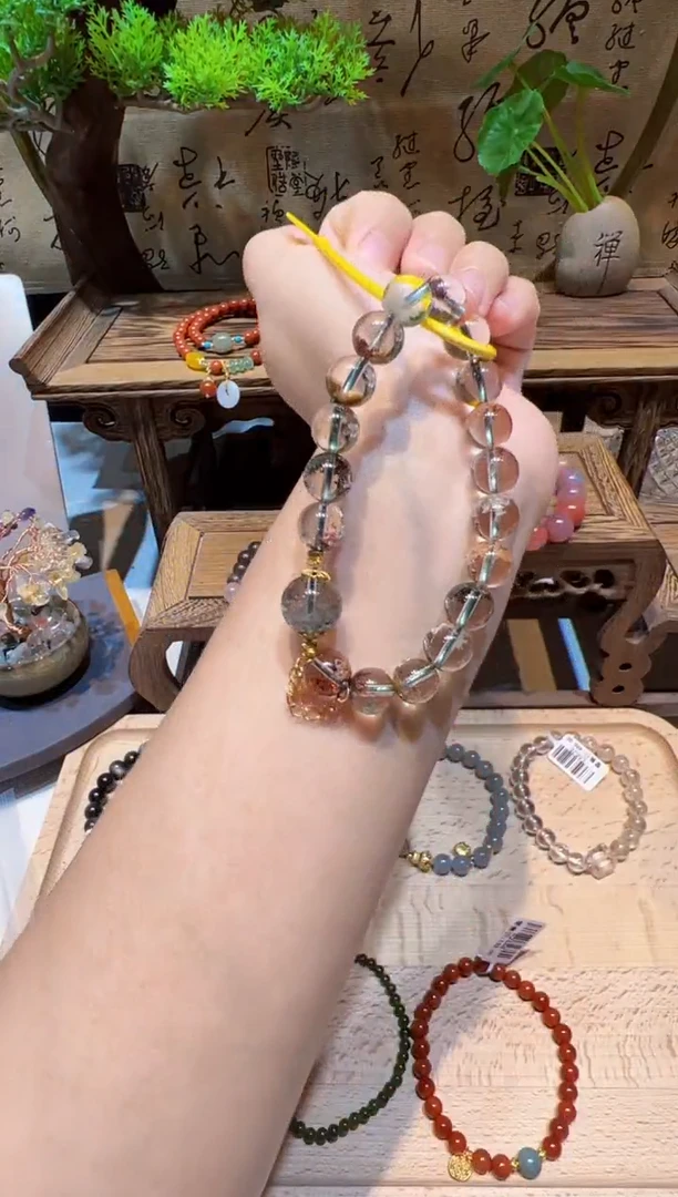 未镶嵌手串水晶手饰@@