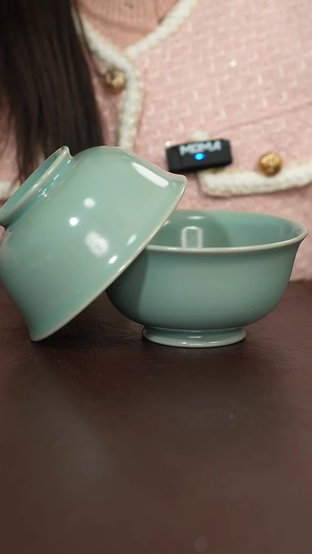 摆件陶原矿原釉汝宋汝瓷