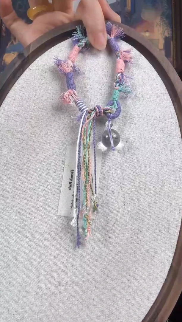 水晶手链未镶嵌纯天然水晶手链