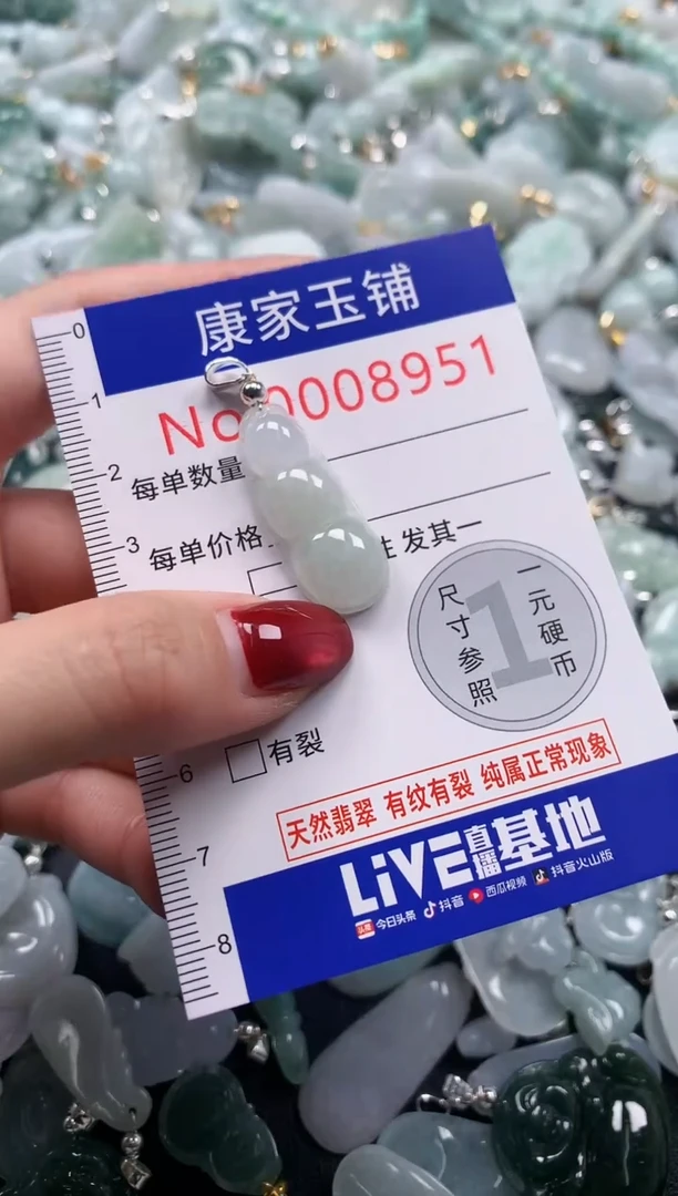 颈饰未镶嵌翡翠8951