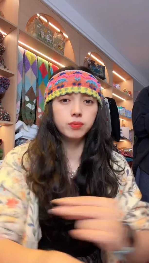 住****丽南美洲羊驼毛发带b692