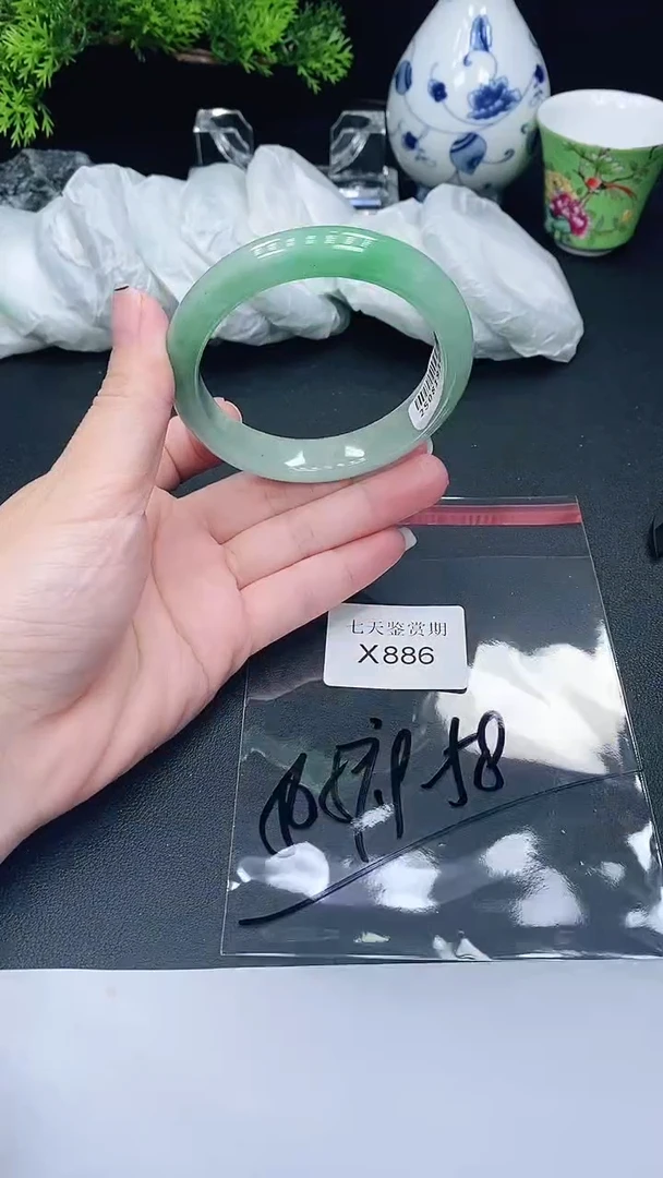 未镶嵌手镯翡翠886