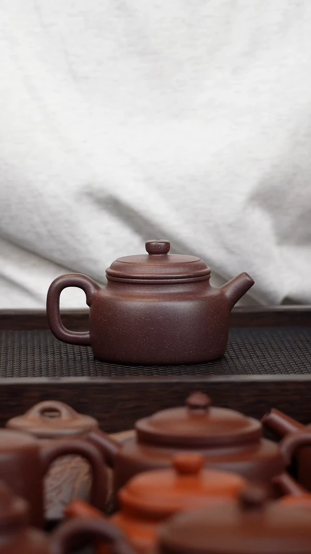 茶壶紫砂微瑕 德中 四底 150cc 封釉