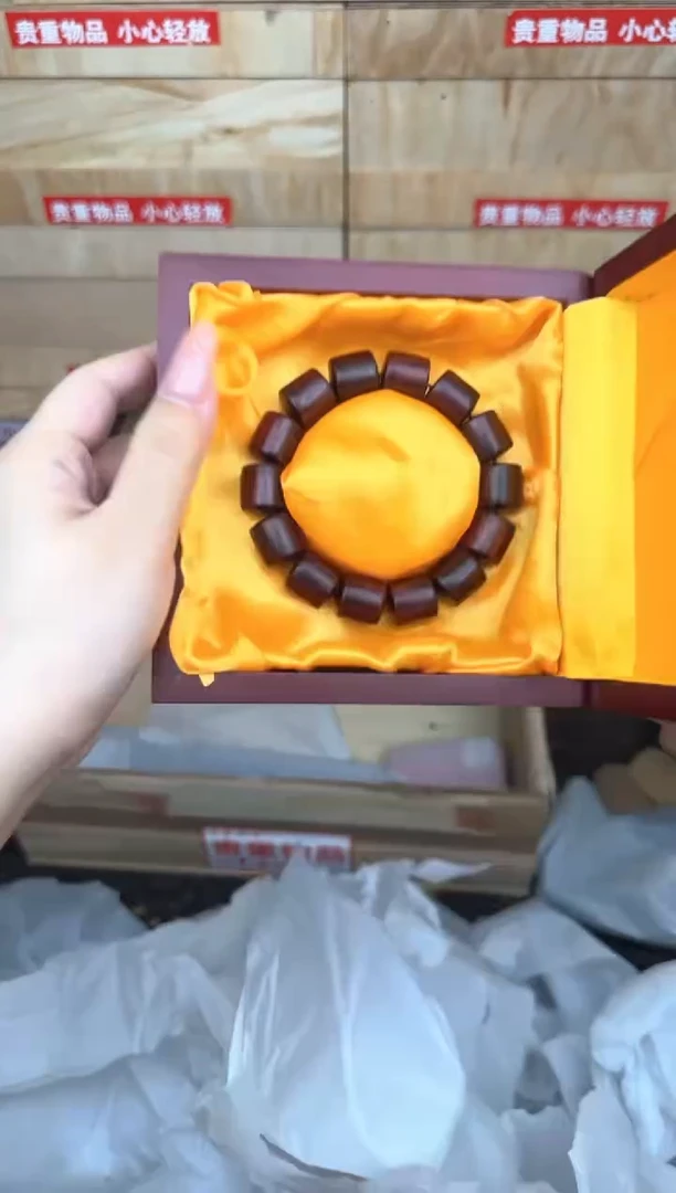 小叶紫檀桶珠商品链接@@YS975