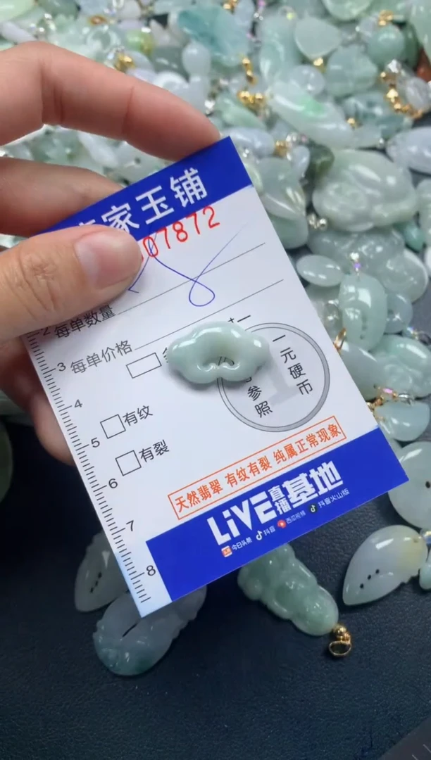 颈饰未镶嵌翡翠7872