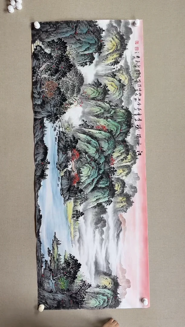 国画180*68 殷新建殷新建殷新建殷新建殷新建