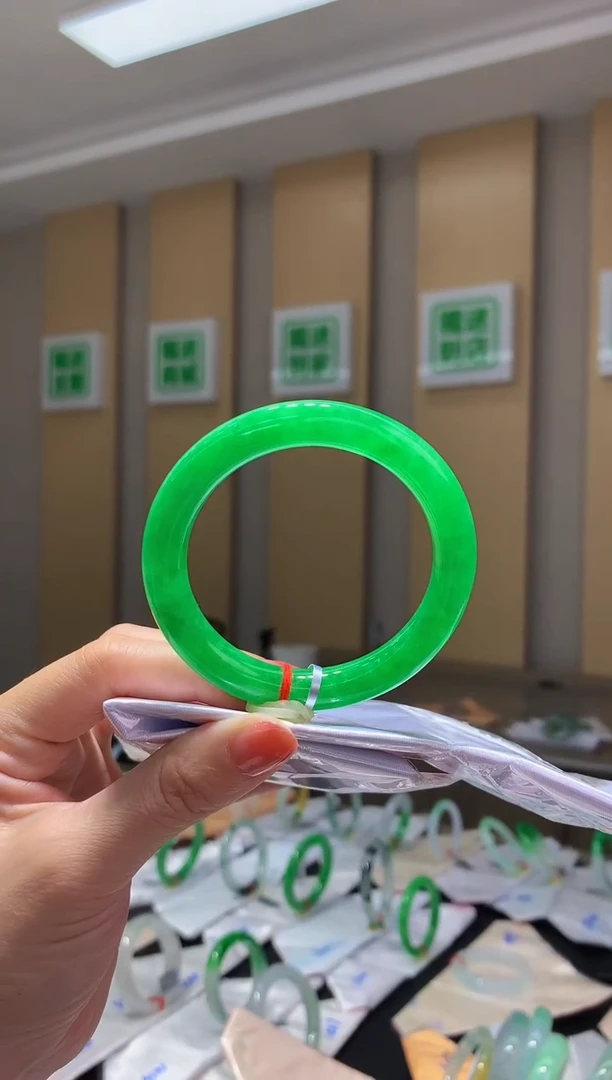 未镶嵌手镯翡翠- 圈口53 全款120万 定金2万
