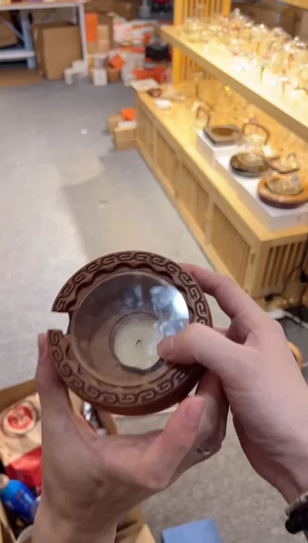 样品 禾器-自在温茶器+茶蜡50个