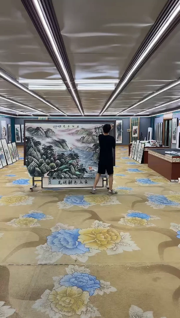 绘画绘画Y-邵明义-大丈二-山水画