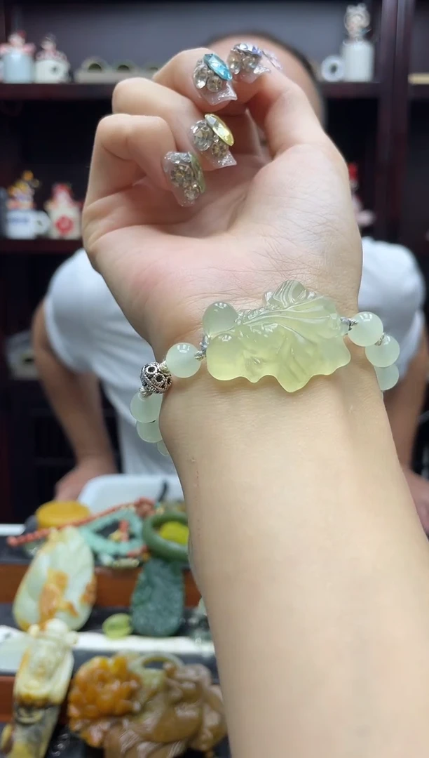 未镶嵌岫玉手链·多样性发*货拍一发一