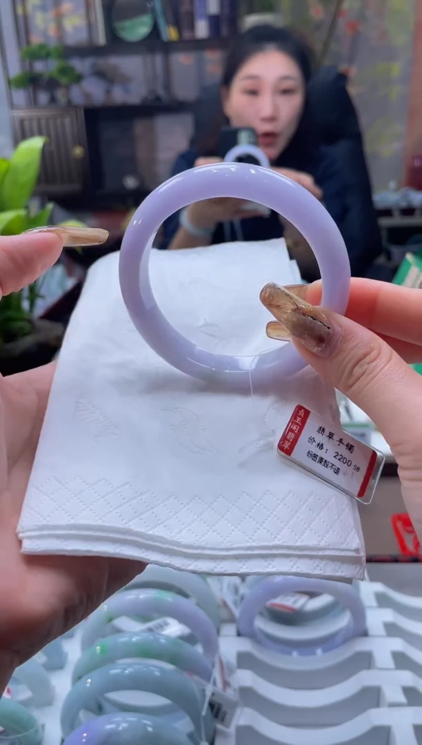 未镶嵌手镯翡翠00004254