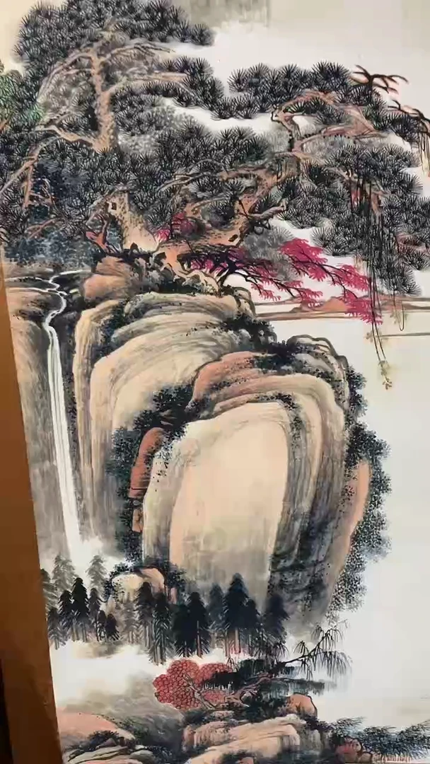 玉米李想专属链接  中堂山水画