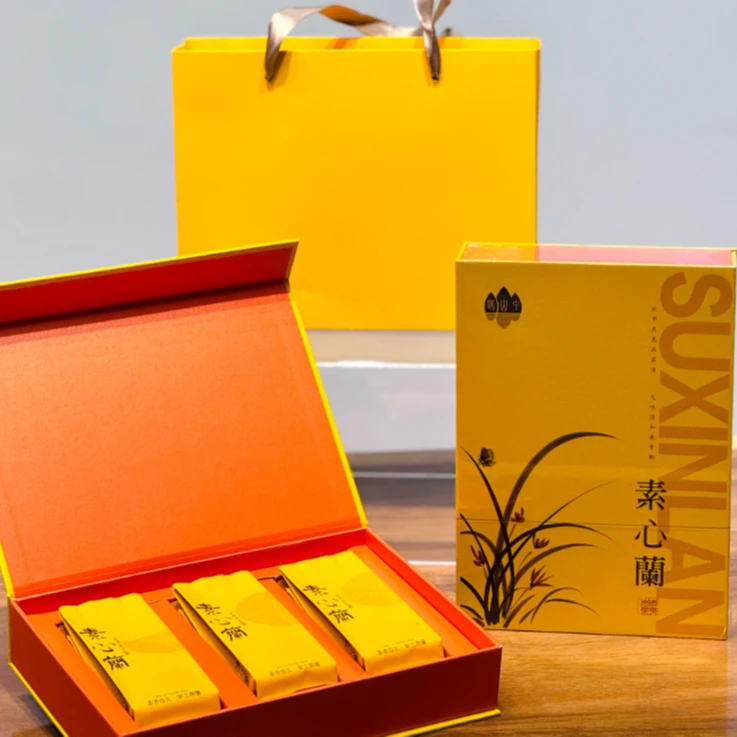 此山中【素心兰礼盒】武夷岩茶大红袍名丛素心兰