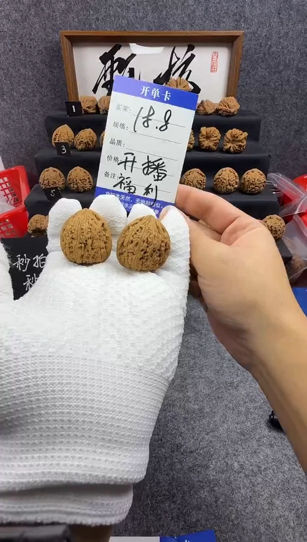 把件文玩核桃开播福利（随机尺）