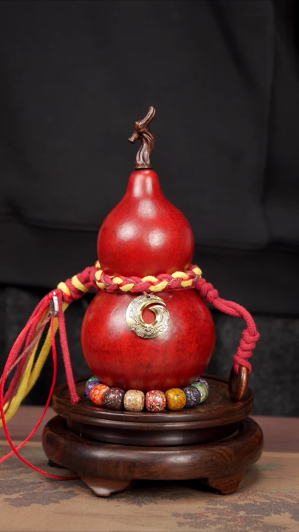 【闪购商品】33易林大漆酒葫芦----128